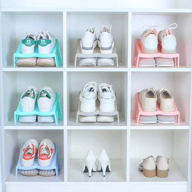 4pcs Household Double layer shoe rack of simple shoe cabinet simple shoes rack 25.5*20.5*14.5cm
4pcs Household Double layer shoe rack of simple shoe cabinet simple shoes rack 25.5*20.5*14.5cm