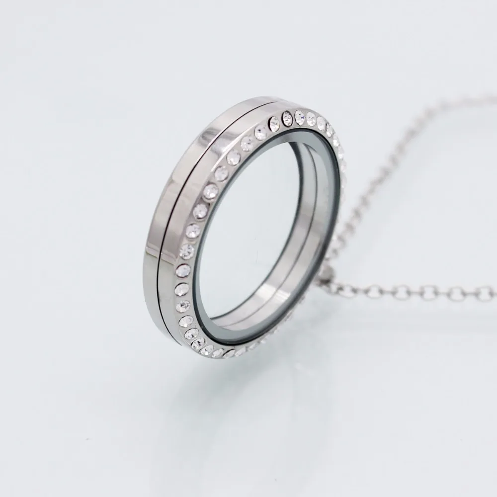 slide charm European and American popular round white crystal box pendant necklace for Mother 's Day gift Free shipping
slide charm European and American popular round white crystal box pendant necklace for Mother 's Day gift Free shipping