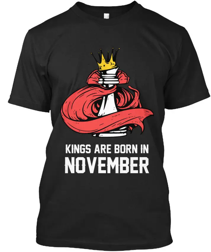 New 2019 Summer Style T-Shirt Man Print T-Shirt Hipster Kings Are Born In November Mens Standard Unisex O-Neck Cool Tops
New 2019 Summer Style T-Shirt Man Print T-Shirt Hipster Kings Are Born In November Mens Standard Unisex O-Neck Cool Tops
