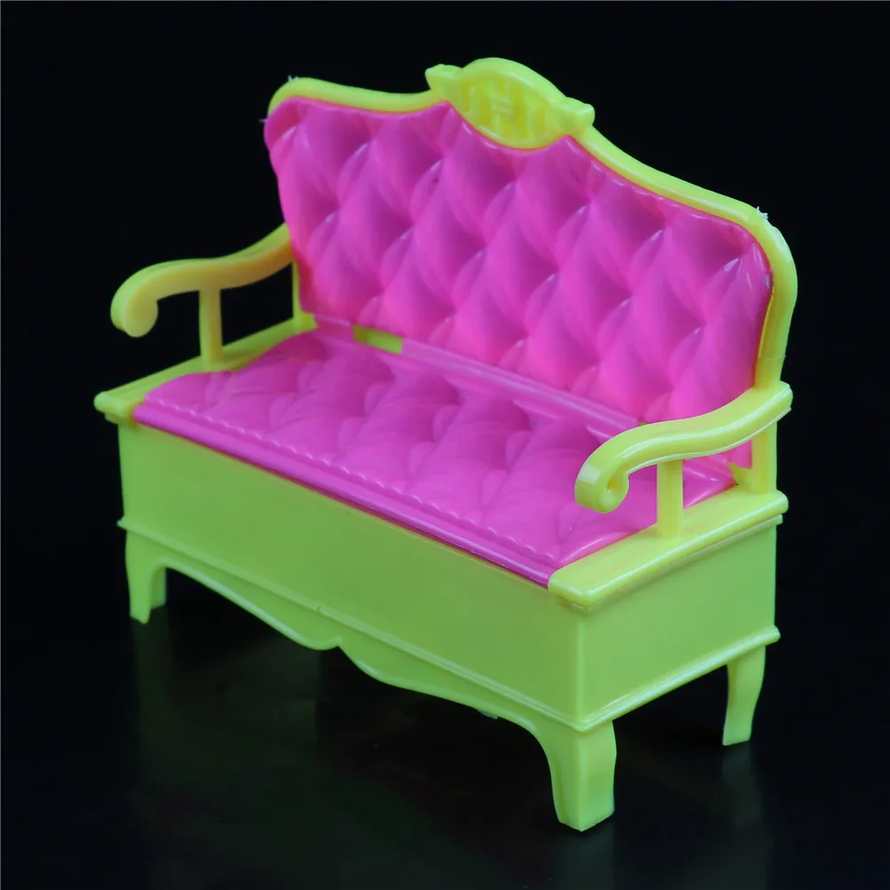 1/12 миниатюрная мебель для кукольного домика диван стул скамейка аксессуары