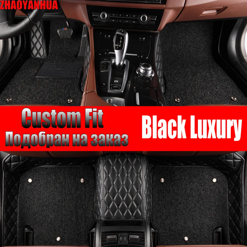 ZHAOYANHUA автомобильные коврики для Infiniti G G25 G35 G35X G37 G37X Q40 Q50 Q60 5D автостайлинг