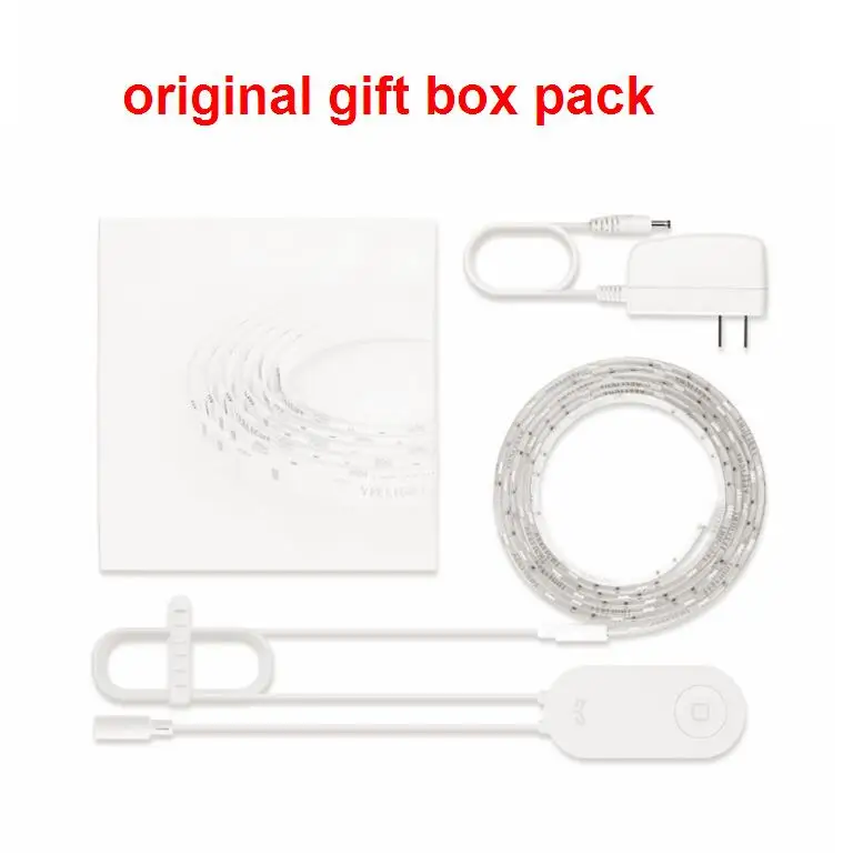 Xiaomi Yeelight RGB Intelligent light band Smart home Phone App wifi light strip Colorful lamb LED 2M 16 Million 60 Led 2018
Xiaomi Yeelight RGB Intelligent light band Smart home Phone App wifi light strip Colorful lamb LED 2M 16 Million 60 Led 2018