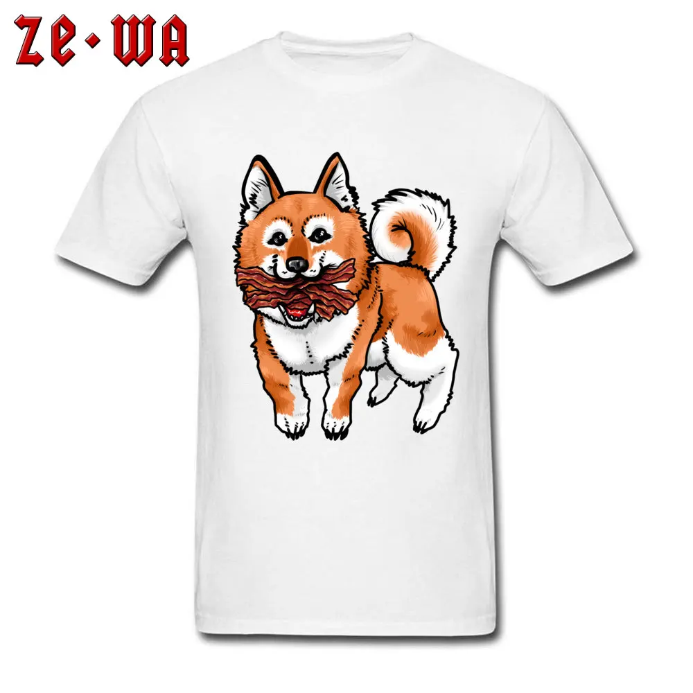 Милая уличная футболка Doge Dog из чистого хлопка новинка 2018 Мужская с коротким