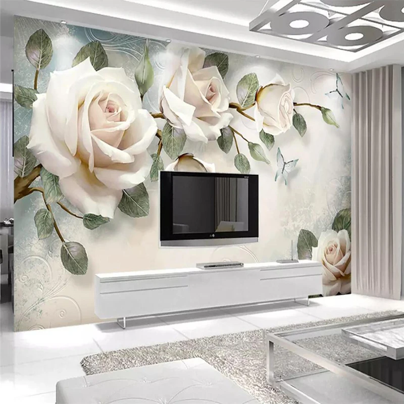 Decorative wallpaper Modern simple style hand-painted oil painting of flowers European background wall decorative painting
Decorative wallpaper Modern simple style hand-painted oil painting of flowers European background wall decorative painting
