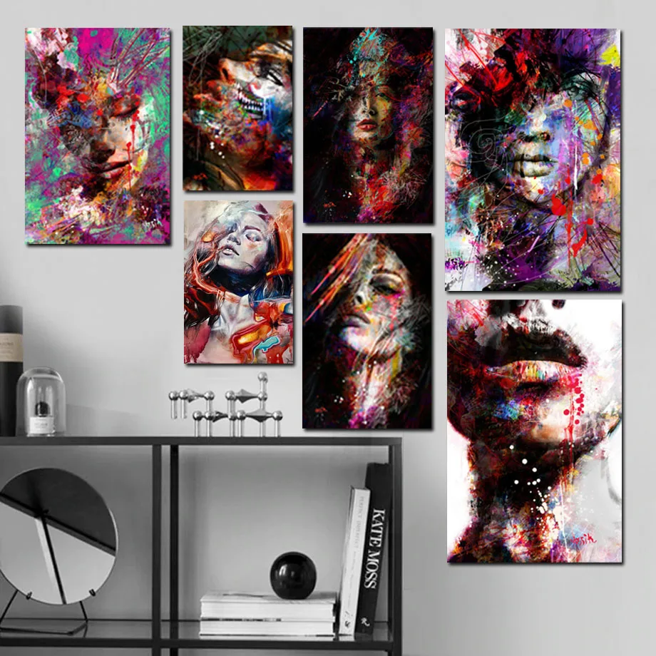 Abstract Amazing Art Girl Modern Canvas Pop Art Print Poster Wall Painting Scroll Painting Artwork Wall Art Pictures Home Decor
Abstract Amazing Art Girl Modern Canvas Pop Art Print Poster Wall Painting Scroll Painting Artwork Wall Art Pictures Home Decor
