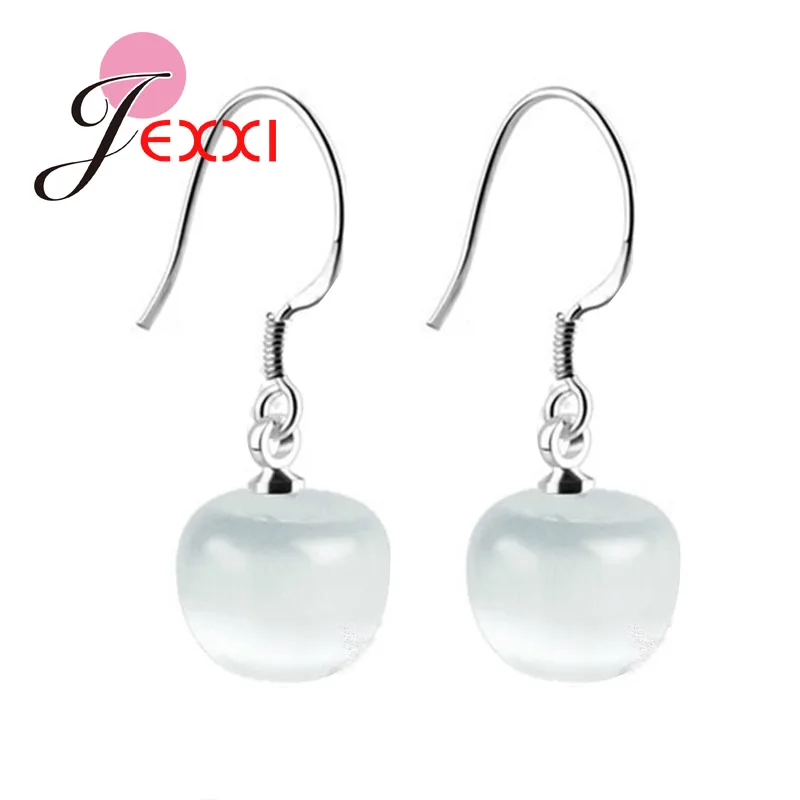 Big Promotions White Round Crystals 925 Sterling Silver Dangle Drop Hook Ear Earrings Jewelry For Woman Daily Brincos
Big Promotions White Round Crystals 925 Sterling Silver Dangle Drop Hook Ear Earrings Jewelry For Woman Daily Brincos
