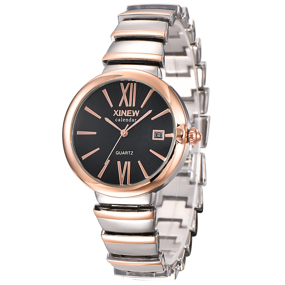 XINEW Hot Sale Women Fashion Watches Stainless Steel Band Date Calendar Casual Quartz Watch Relogio Feminino Marca Original Luxo
XINEW Hot Sale Women Fashion Watches Stainless Steel Band Date Calendar Casual Quartz Watch Relogio Feminino Marca Original Luxo