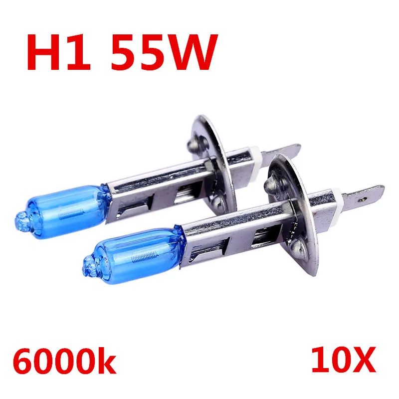 10X Fog Lights Auto Car Halogen H1 Headlight Bulb Lamp 12V 55W Super White 6000K Halogen Car Styling for Ford Free Shipping
10X Fog Lights Auto Car Halogen H1 Headlight Bulb Lamp 12V 55W Super White 6000K Halogen Car Styling for Ford Free Shipping
