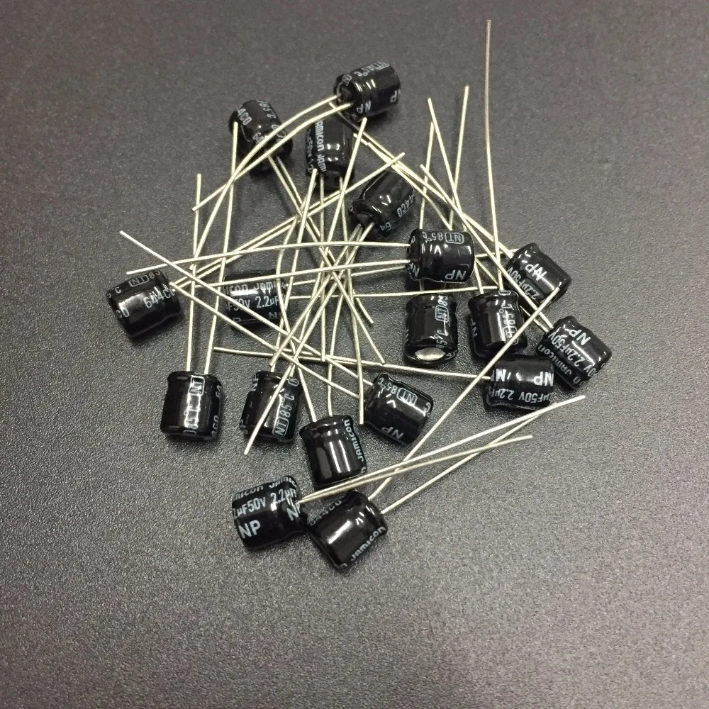 100pcs 2.2uF 50V JAMICON NP NT Series 5x5mm 50V2.2uF Bipolar Electrolytic Capacitor
100pcs 2.2uF 50V JAMICON NP NT Series 5x5mm 50V2.2uF Bipolar Electrolytic Capacitor