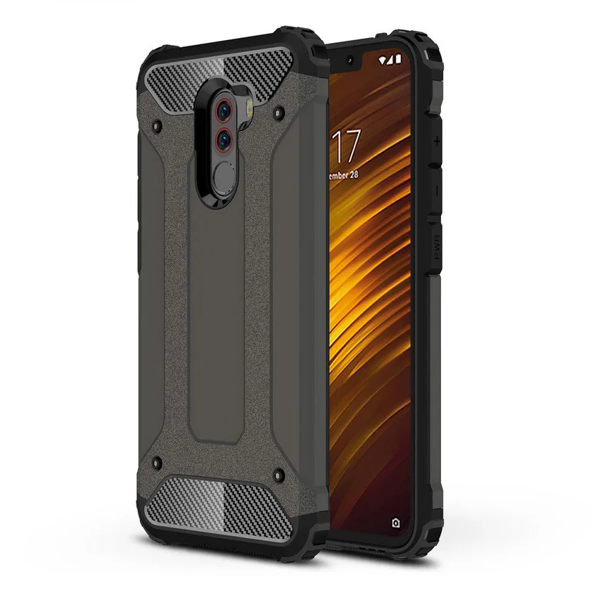 Противоударные чехлы для Xiaomi PocoPhone F1, двухслойный Гибридный армированный жесткий чехол-накладка для Xiaomi POCO F1, чехол
Противоударные чехлы для Xiaomi PocoPhone F1, двухслойный Гибридный армированный жесткий чехол-накладка для Xiaomi POCO F1, чехол