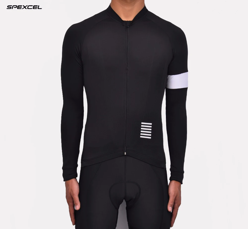spexcel 2017 Spring summer thin pro team black white long sleeve cycling jersey bike shirt road cycling gear Reflective stripe
spexcel 2017 Spring summer thin pro team black white long sleeve cycling jersey bike shirt road cycling gear Reflective stripe