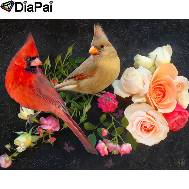 DIAPAI 100% Full Square/Round Drill 5D DIY Diamond Painting "Birds and flowers" Diamond Embroidery Cross Stitch 3D Decor A19289
DIAPAI 100% Full Square/Round Drill 5D DIY Diamond Painting "Birds and flowers" Diamond Embroidery Cross Stitch 3D Decor A19289