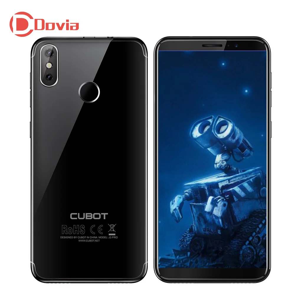 Cubot J3 PRO 4G телефон 5 "Android GO MT6739 Quad core 1 GHz GB + 16 отпечатков пальцев 13MP 2MP сзади камеры