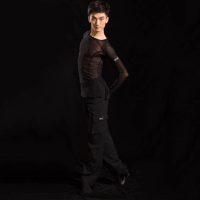 Latin Dance Tops For Male Black Shirt Spandex Adult Dance Clothes Tango Ballroom Modern Dance Shirt 2020 Latin Dancewear BL1632
Latin Dance Tops For Male Black Shirt Spandex Adult Dance Clothes Tango Ballroom Modern Dance Shirt 2020 Latin Dancewear BL1632
