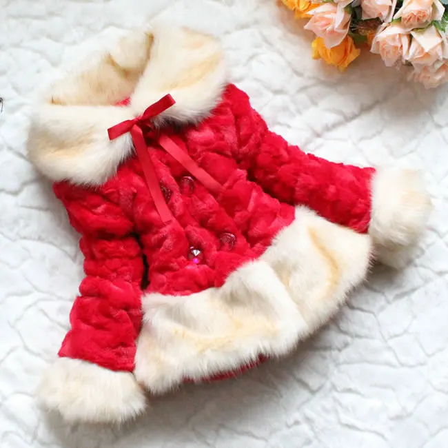 Christmas Winter Kid Girl Coat Jacket Fashion Faux Fur Bow Princess Outerwear For Children Clothing Costume Toddler Clothes
Christmas Winter Kid Girl Coat Jacket Fashion Faux Fur Bow Princess Outerwear For Children Clothing Costume Toddler Clothes