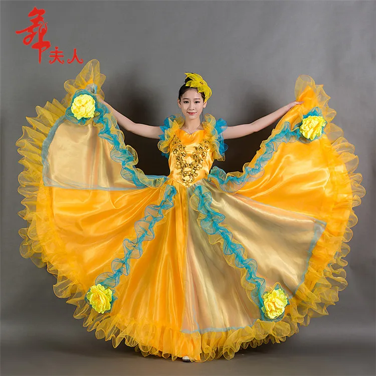 Free shipping women ladies ruffled flower dance dress ballroom stage/carnival dress/stage dance wear
Free shipping women ladies ruffled flower dance dress ballroom stage/carnival dress/stage dance wear