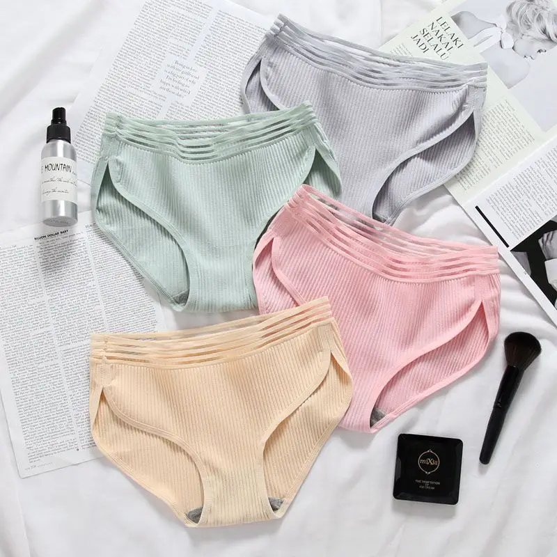 Women's Women's Mid-Rise Elastic Brief Comfortable Panties Sexy Panties Cotton Underwear
Women's Women's Mid-Rise Elastic Brief Comfortable Panties Sexy Panties Cotton Underwear