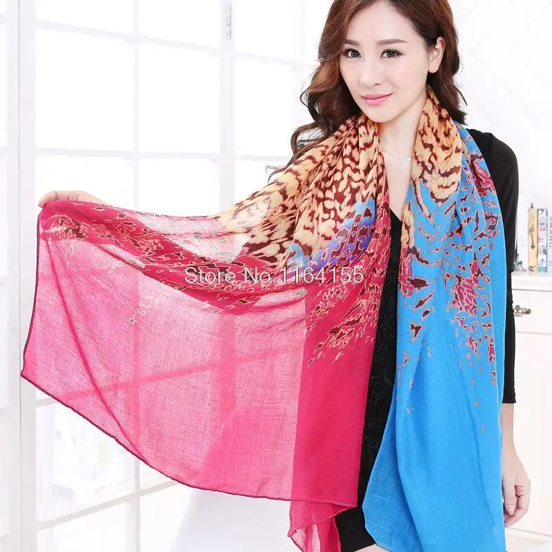 New Scarf Scarves Women Cachecol Brand Hijab Shawl Pashmina Silk Echarpes Desigual Bufandas Bufanda Bandana A26 | Аксессуары для