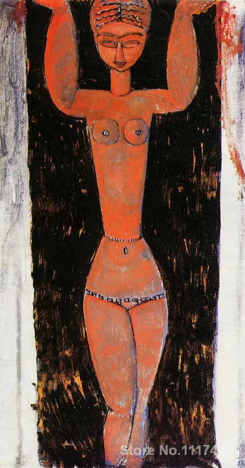 Reproduction art on canvas Caryatid Amedeo Modigliani painting Hand painted High quality
Reproduction art on canvas Caryatid Amedeo Modigliani painting Hand painted High quality