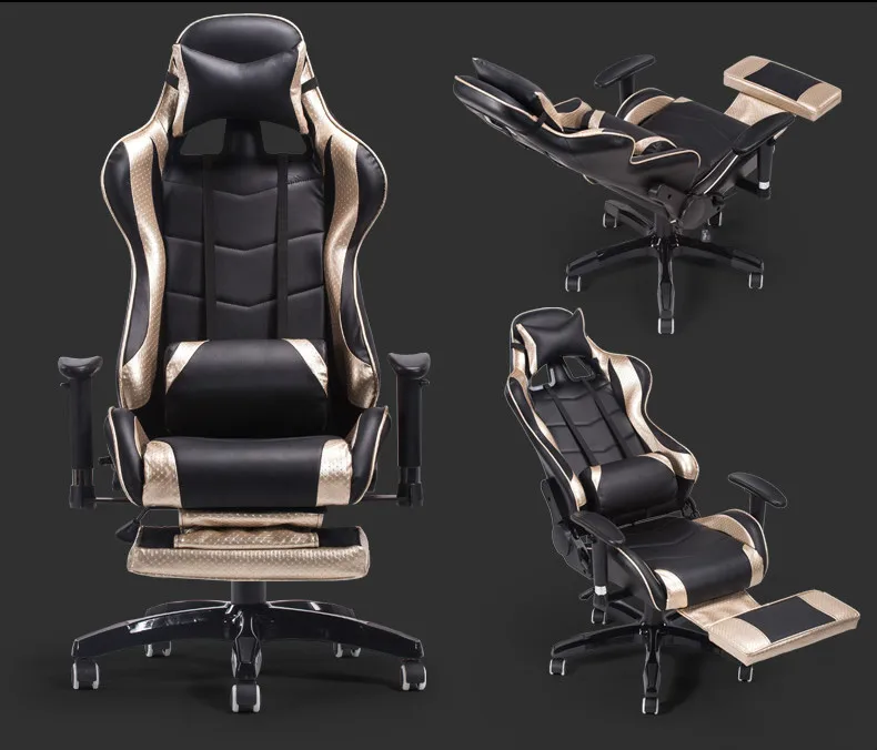 High Quality Ergonomic Computer Gaming Chair LOL WCG Lying Footrest Lifting Swivel Chair Lengthen Backrest Colorful cadeira
High Quality Ergonomic Computer Gaming Chair LOL WCG Lying Footrest Lifting Swivel Chair Lengthen Backrest Colorful cadeira