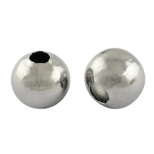 304 Stainless Steel Round Beads for Jewelry Making DIY Stainless Steel Color, 4x4mm, Hole: 1.5mm
304 Stainless Steel Round Beads for Jewelry Making DIY Stainless Steel Color, 4x4mm, Hole: 1.5mm