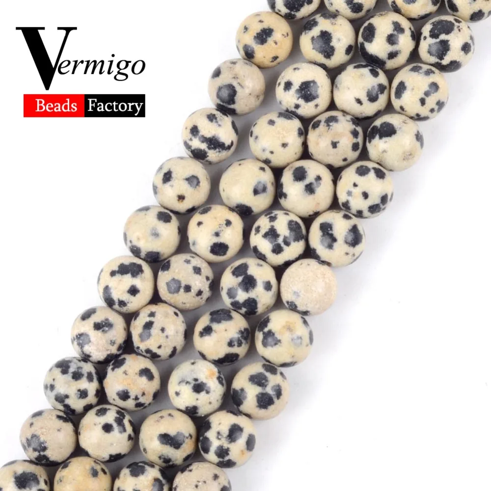 Natural Stone Beads Dalmation Jaspers Round Loose Beads For Jewelry Making Diy Bracelet Necklace Spacer Pearl Bead 4 6 8 10 12mm
Natural Stone Beads Dalmation Jaspers Round Loose Beads For Jewelry Making Diy Bracelet Necklace Spacer Pearl Bead 4 6 8 10 12mm