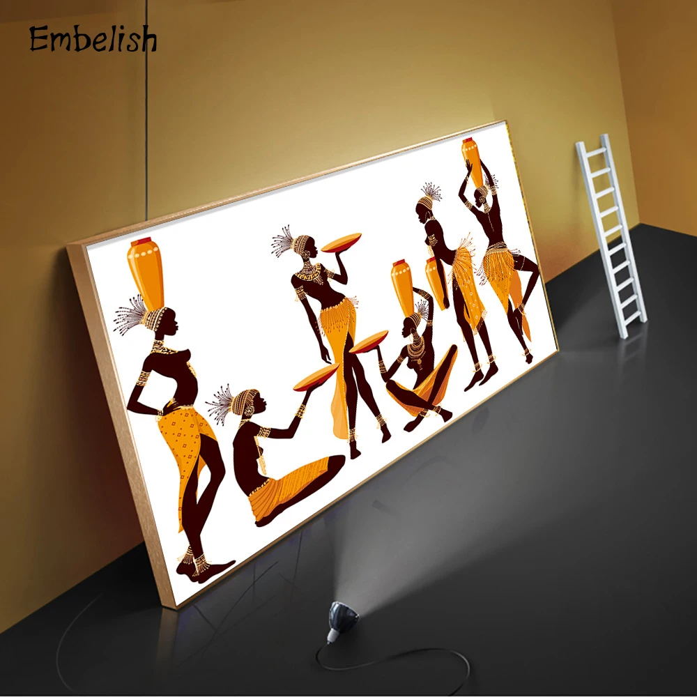 Embelish New Arrival African Women Modern Wall Art Pictures For Living Room HD Print Canvas Paintings Home Decor Artworks Poster
Embelish New Arrival African Women Modern Wall Art Pictures For Living Room HD Print Canvas Paintings Home Decor Artworks Poster