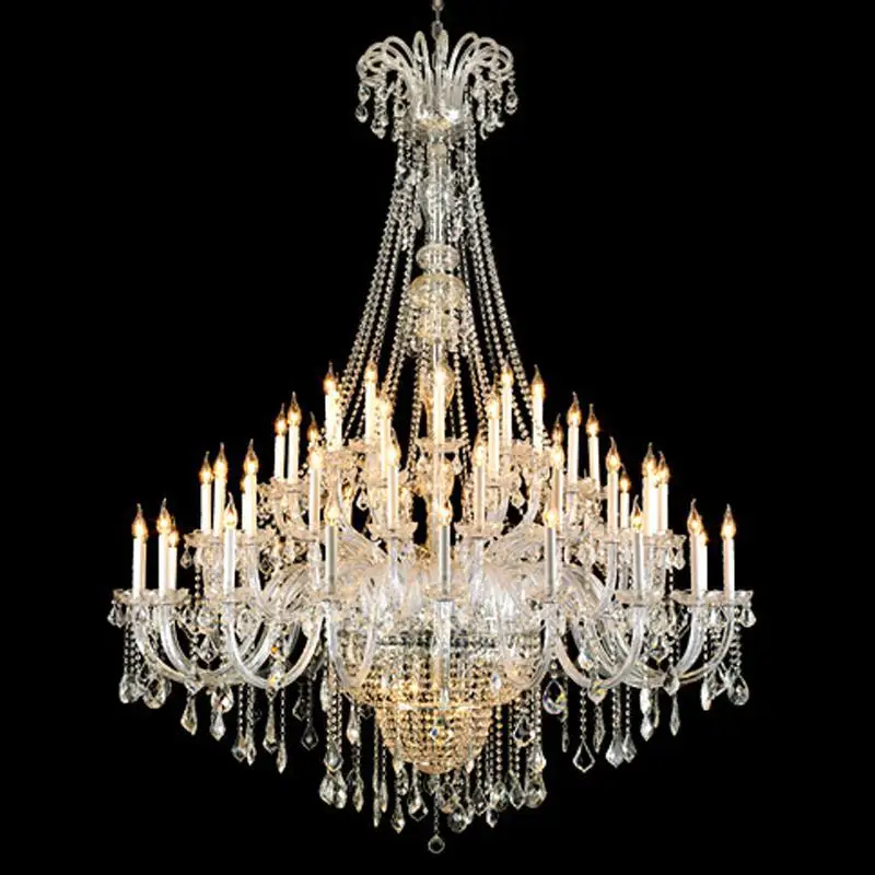 65 pcs Huge Living Room crystal lighting Led droplight hotel lobby decor chandelier Church large luxury chandeliers Lustre lamp
65 pcs Huge Living Room crystal lighting Led droplight hotel lobby decor chandelier Church large luxury chandeliers Lustre lamp