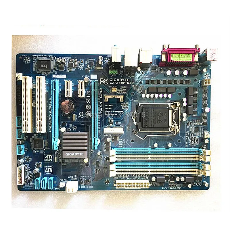 Для Gigabyte GA Z68P DS3 Z68 1155 Материнская плата LGA i3 i5 i7 DDR3 32G (Альтернативная деталь LX PRO Deluxe