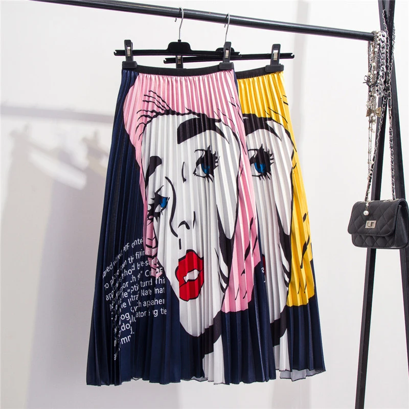 Women Skirts Fashion 2020 Elastic High Waist Pleated Skirt Women Autumn Winter Midi Skirts Womens A Line Long Skirt Ladies Falda
Women Skirts Fashion 2020 Elastic High Waist Pleated Skirt Women Autumn Winter Midi Skirts Womens A Line Long Skirt Ladies Falda