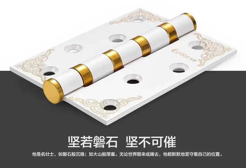1 Pair Stainless steel hinge bearing flat open doors hinge folding folding sheet 4 inch thick monolithic
1 Pair Stainless steel hinge bearing flat open doors hinge folding folding sheet 4 inch thick monolithic
