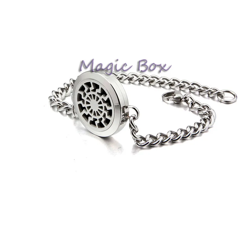 New arrive 316L stainless steel Round Aromatherapy difusser bracelet link chain bracelet with pad free shipping
New arrive 316L stainless steel Round Aromatherapy difusser bracelet link chain bracelet with pad free shipping