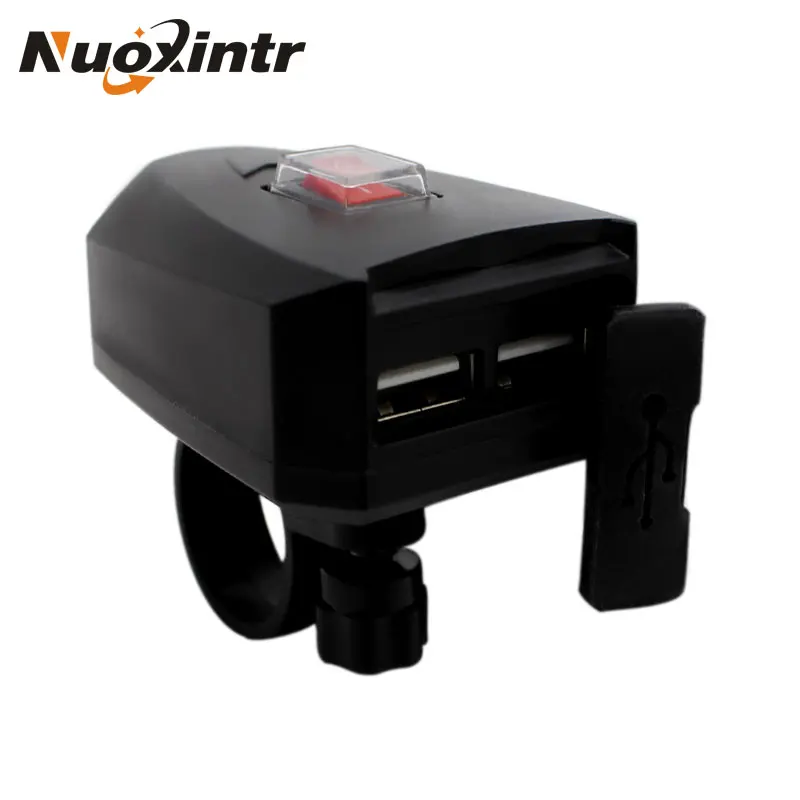 Nuoxintr 5V USB Charger Motorcycle ATV LED Light Waterproof Dual USB Socket Charger Power Supply Adapter Outlet Power Switch
Nuoxintr 5V USB Charger Motorcycle ATV LED Light Waterproof Dual USB Socket Charger Power Supply Adapter Outlet Power Switch