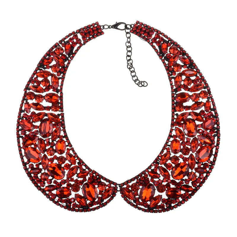 Luxury Full Rhinestone Crystal Collar Necklace for Women New Bijoux Maxi Statement Necklaces Collier Fashion Jewelry Wholesale
Luxury Full Rhinestone Crystal Collar Necklace for Women New Bijoux Maxi Statement Necklaces Collier Fashion Jewelry Wholesale