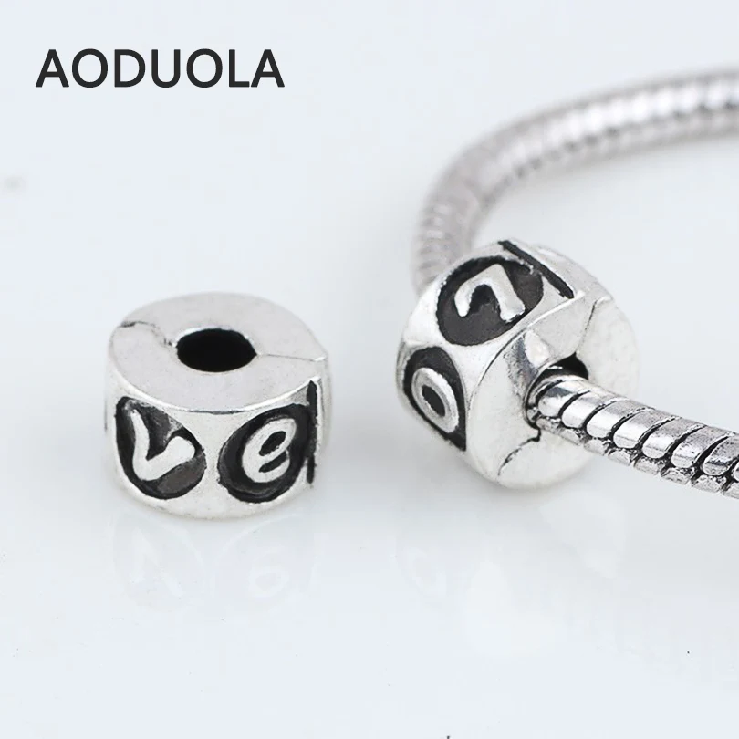 10Pcs a Lot silver color Copper Stopper Beads LOVE Clip Lock European Bead Round DIY Charm Beads Fit For Pandora Charms Bracelet
10Pcs a Lot silver color Copper Stopper Beads LOVE Clip Lock European Bead Round DIY Charm Beads Fit For Pandora Charms Bracelet