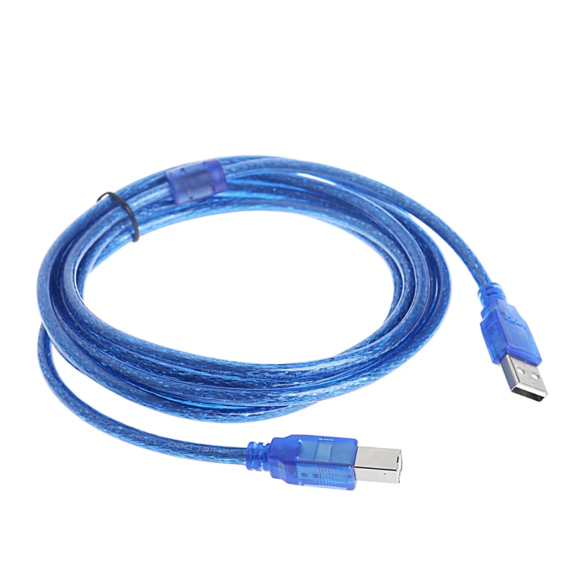 USB 2 0 A к B папа адаптер кабель для передачи данных Epson Canon HP принтер сканер L060 Новый