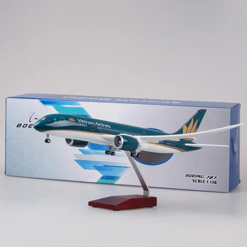 1/130 Scale 47cm private Airplane Boeing B787 Dreamliner Aircraft Vietnam Airlines Model W Light and Wheels Diecast Plastic Plan
1/130 Scale 47cm private Airplane Boeing B787 Dreamliner Aircraft Vietnam Airlines Model W Light and Wheels Diecast Plastic Plan