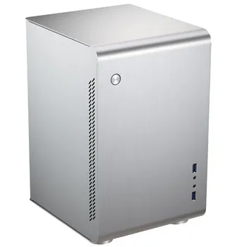 Jonsbo u2 itx чехол для компьютера алюминиевый серебристый Стандартный большой