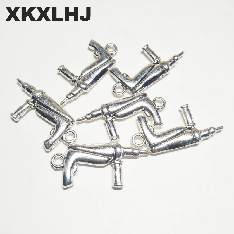 XKXLHJ 10pcs Charms Electric drill tool 26*11mm Tibetan Silver Plated Pendants Antique Jewelry Making DIY Handmade Craft
XKXLHJ 10pcs Charms Electric drill tool 26*11mm Tibetan Silver Plated Pendants Antique Jewelry Making DIY Handmade Craft