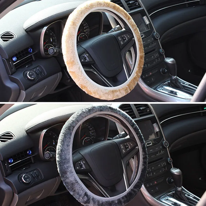 Hot Warm Plush Winter Car Steering Wheel Cover Elastic Universal Auto Supplies Cars Accessories JLD
Hot Warm Plush Winter Car Steering Wheel Cover Elastic Universal Auto Supplies Cars Accessories JLD