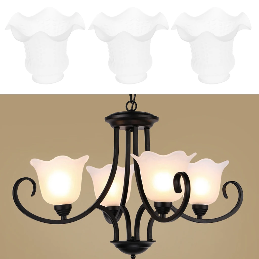 3pcs E27 Modern Replacement Glass Shades for Wall Lights and Ceiling Fan Lights Home Decor
3pcs E27 Modern Replacement Glass Shades for Wall Lights and Ceiling Fan Lights Home Decor