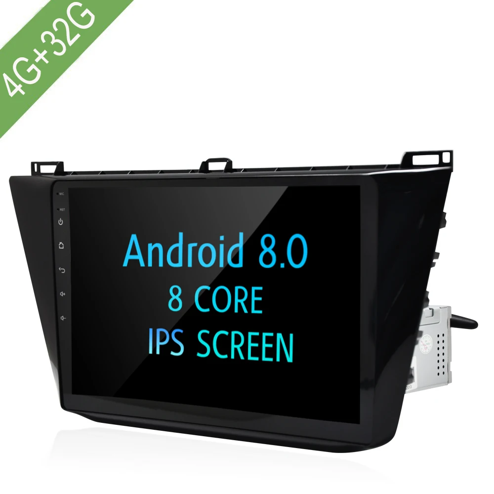 Android 8 0 Автомобильный мультимедийный плеер 4G/32G DVD для VW/Volkswagen Tiguan 2015 2018 10 1 "2G/32G