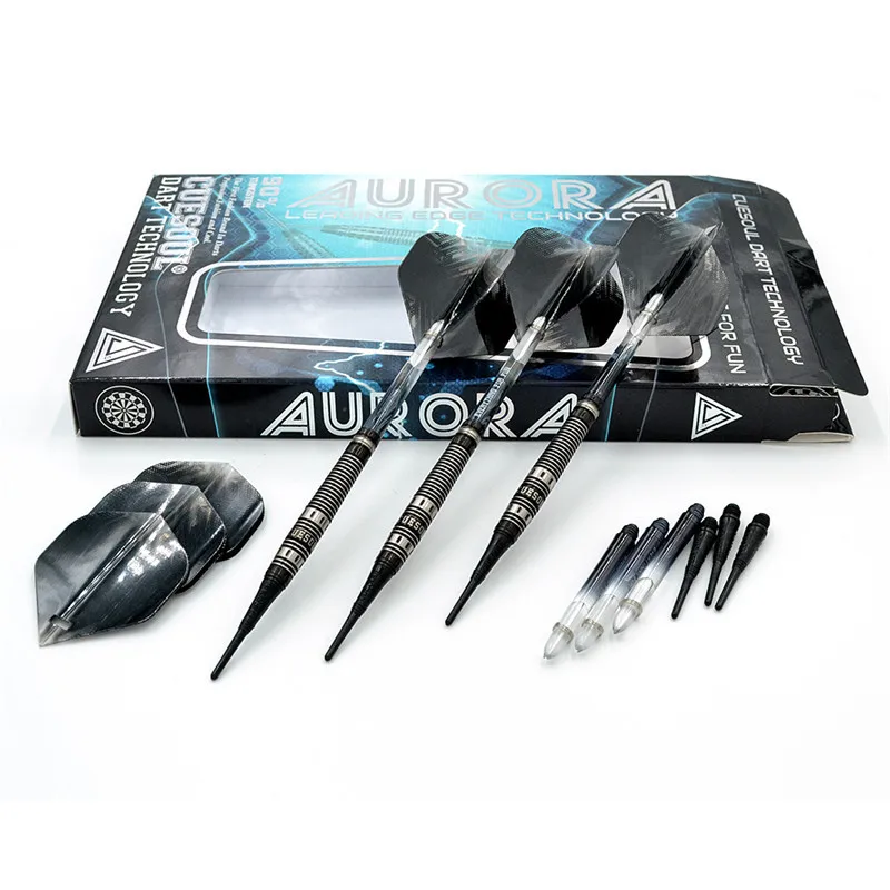 New 3PCS/Set CUESOUL 20g Tungsten Darts Professional Darts Soft Tip Darts With Nylon Darts Shafts CSAR-N2107
New 3PCS/Set CUESOUL 20g Tungsten Darts Professional Darts Soft Tip Darts With Nylon Darts Shafts CSAR-N2107