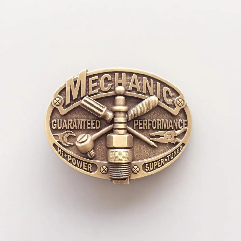 New Vintage Bronze Plated Mechanic Trades Tradesman Belt Buckle Gurtelschnalle Boucle de ceinture Free Shipping
New Vintage Bronze Plated Mechanic Trades Tradesman Belt Buckle Gurtelschnalle Boucle de ceinture Free Shipping