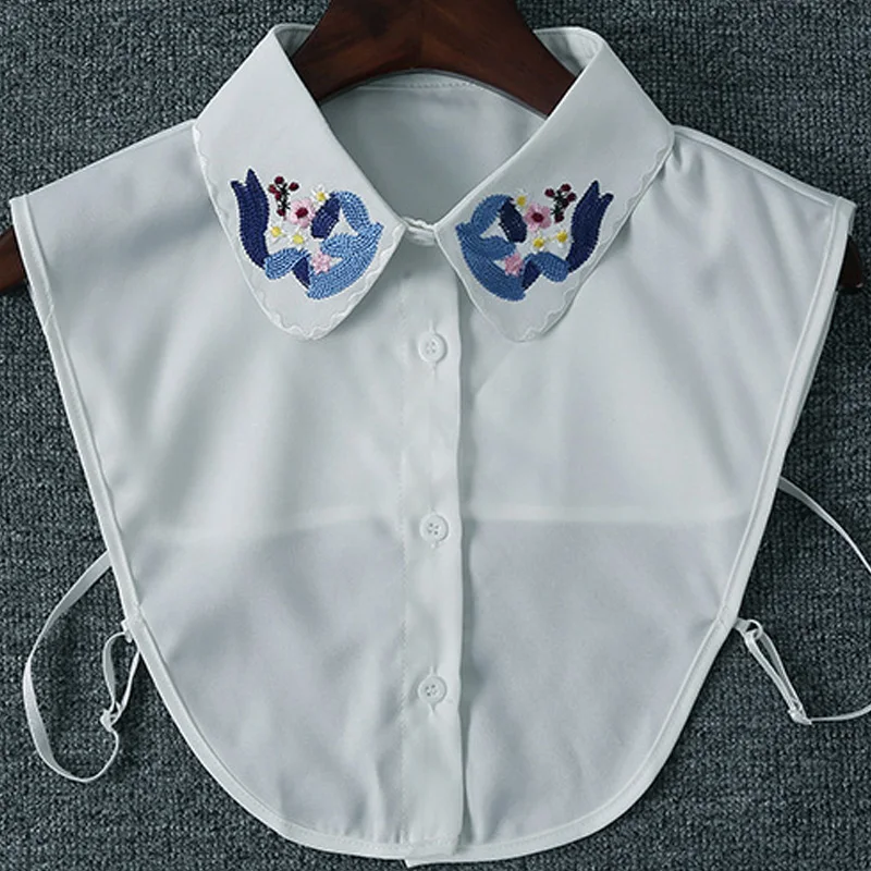Women's chiffon shirt false collar colorful personality shirt fashion fake crystal women gift Blouse collar solid wild
Women's chiffon shirt false collar colorful personality shirt fashion fake crystal women gift Blouse collar solid wild