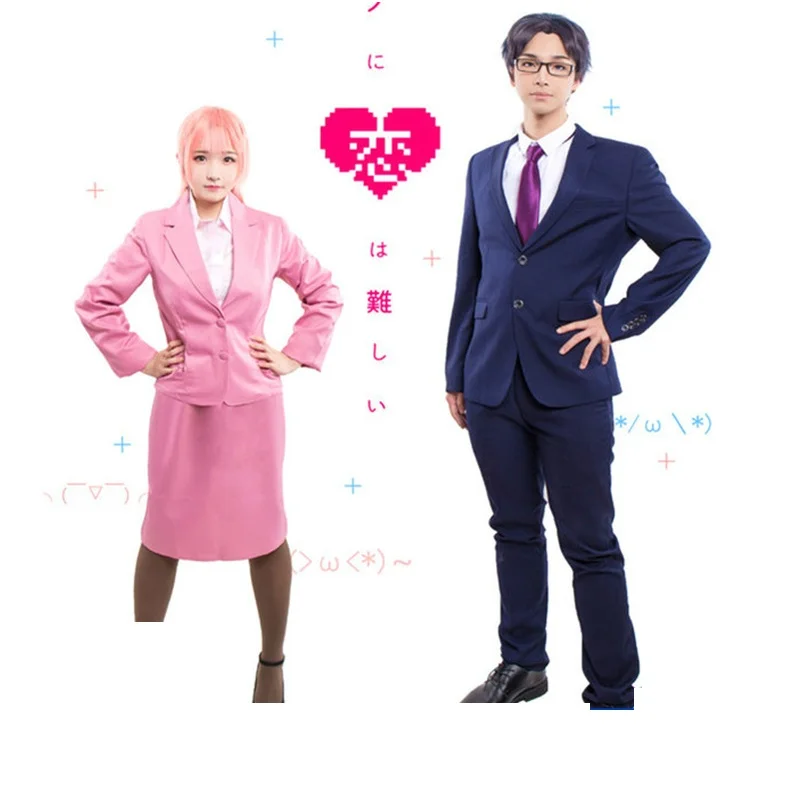 Унисекс аниме Cos Wotakoi: Love is Hard for Otaku Косплей костюмы момоза наруми Униформа Nifuji хиротака косплей костюмы
Унисекс аниме Cos Wotakoi: Love is Hard for Otaku Косплей костюмы момоза наруми Униформа Nifuji хиротака косплей костюмы