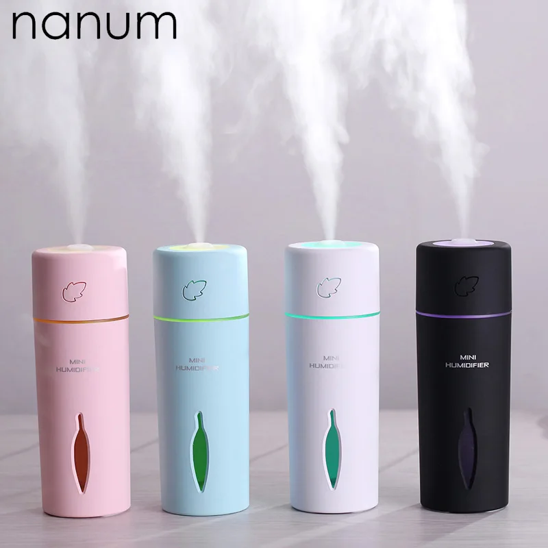 New Leaf Humidifier Mini Ultrasonic Humidifiers Led Night Light Aroma Essential Oil Diffuser USB Fogger Car Air freshener
New Leaf Humidifier Mini Ultrasonic Humidifiers Led Night Light Aroma Essential Oil Diffuser USB Fogger Car Air freshener