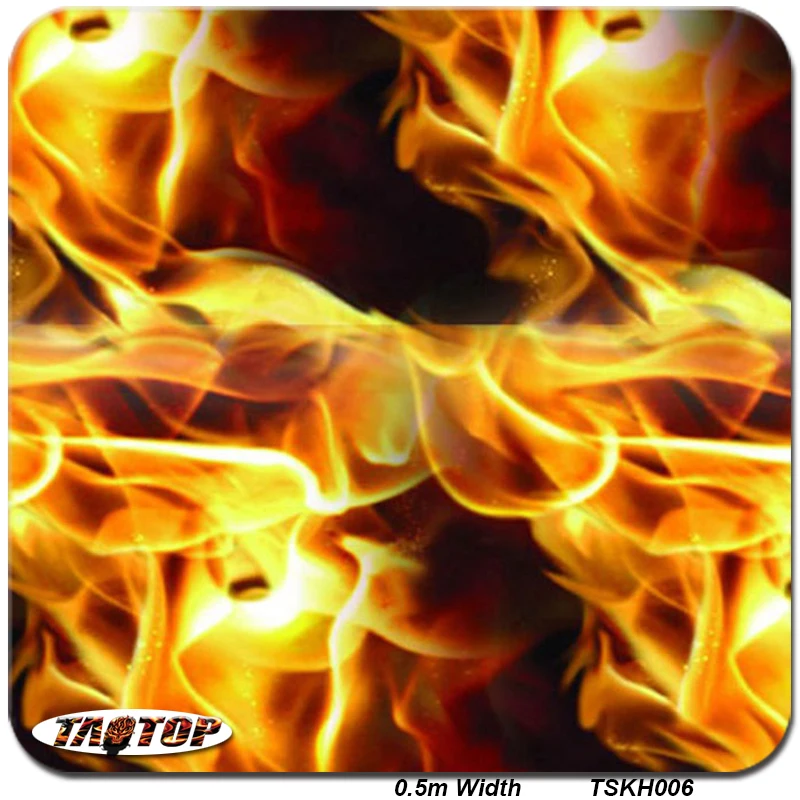 Hydrografic Film Flame TSKH006 0.5M * 20M Hydro Dipping Film Water Transfer Printing Film
Hydrografic Film Flame TSKH006 0.5M * 20M Hydro Dipping Film Water Transfer Printing Film