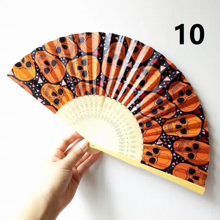 Halloween Hand Folding Elegant Paper Hand Fan Wedding Decoration Favors 10 kinds can be selecet 100pcs
Halloween Hand Folding Elegant Paper Hand Fan Wedding Decoration Favors 10 kinds can be selecet 100pcs