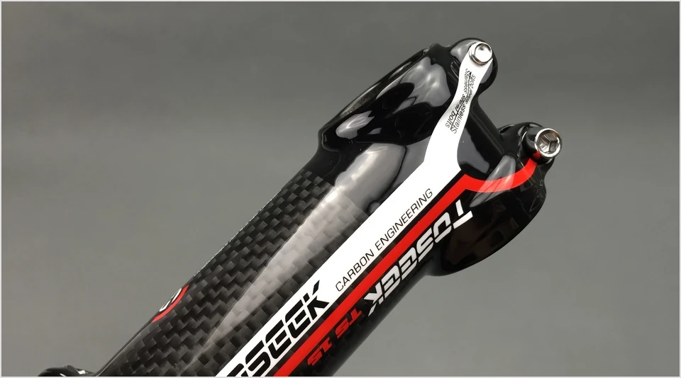 Super Light Toseek Brand Alloy & Packing Carbon Bicycle Stem Road/Mtb Bike 31.8 * 80/90/100 /110mm Only 105g Red Color
Super Light Toseek Brand Alloy & Packing Carbon Bicycle Stem Road/Mtb Bike 31.8 * 80/90/100 /110mm Only 105g Red Color